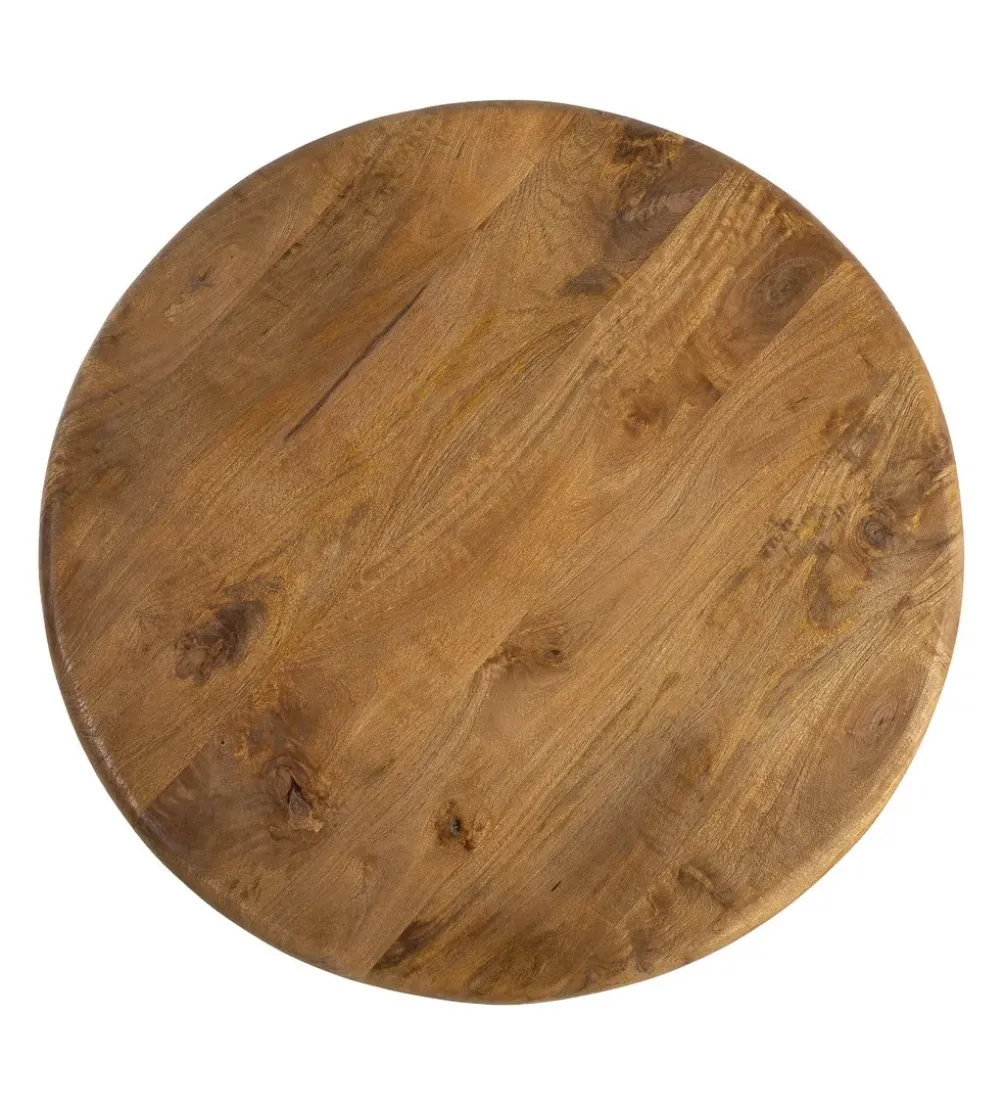 Stolik kawowy KONECEN 77 cm drewno mango