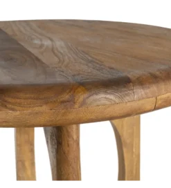 Stolik kawowy KONECEN 55 cm drewno mango