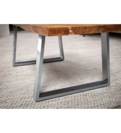 Stolik kawowy KORNEL 120 cm drewno akacja