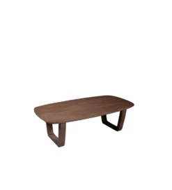 Stolik kawowy KORTE 130 cm drewno mango brązowe