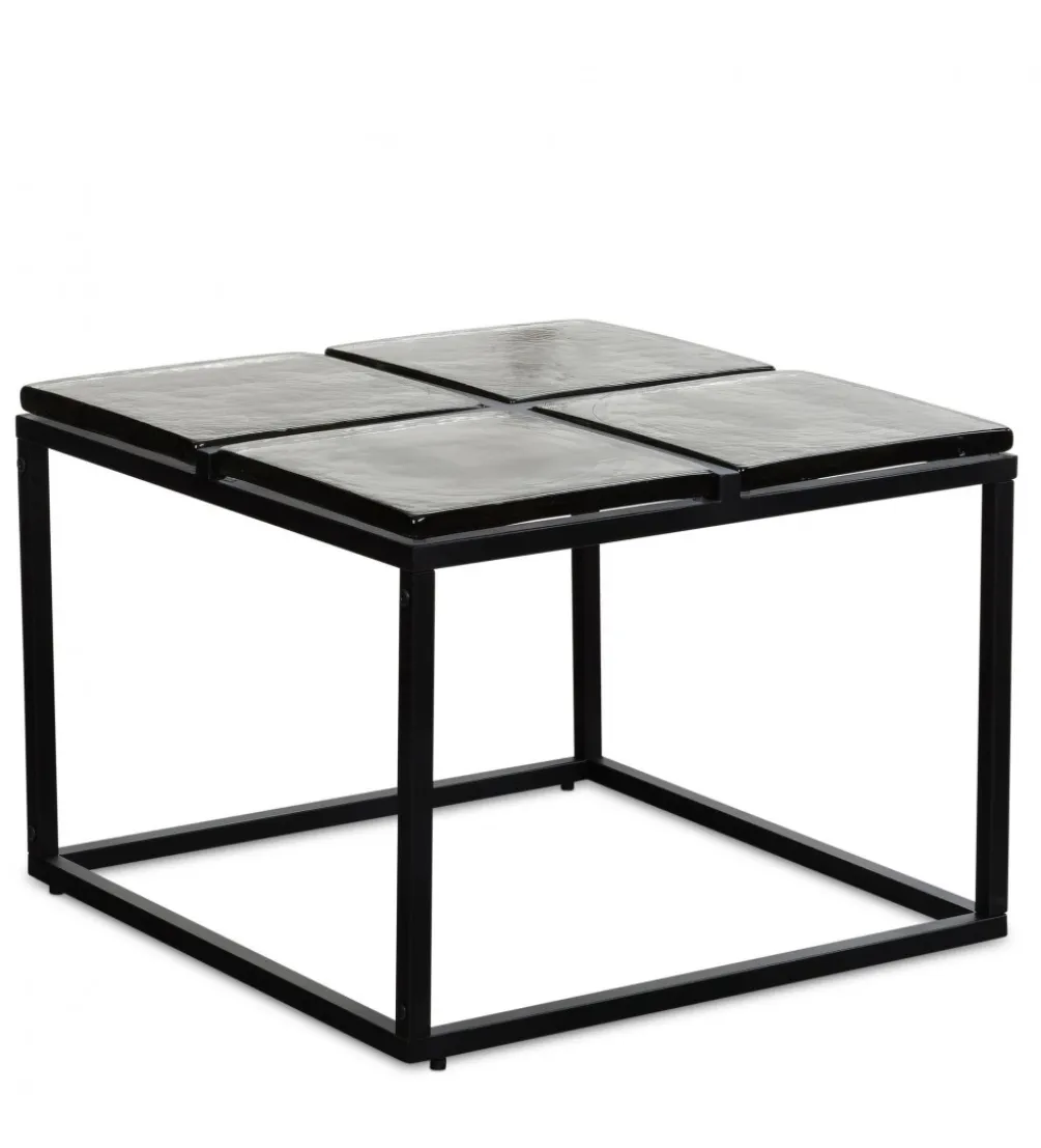 Stolik kawowy LAILA 58 cm czarny