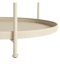 Stolik kawowy LETIT 66 cm beżowy