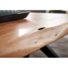 Stolik kawowy LOFIN 115 cm drewno akacja