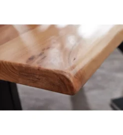 Stolik kawowy LOFIN 115 cm drewno akacja
