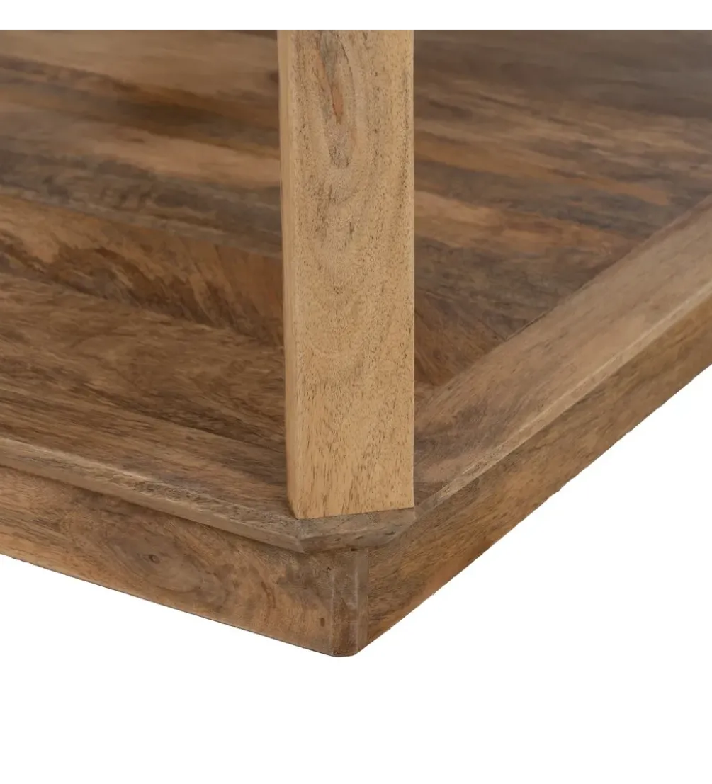 Stolik kawowy LUTERY 130 cm drewno mango