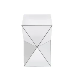 Stolik kawowy LUXURY TRIANGLE 32 cm lustrzany