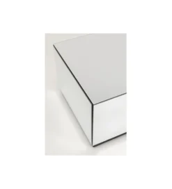 Stolik kawowy LUXY MIRROR TRUNK 80 cm z szufladami