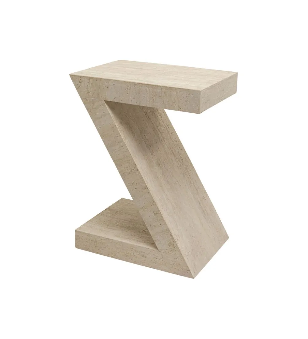 Stolik kawowy LUXY Z TRAVERTINE 60 cm marmur