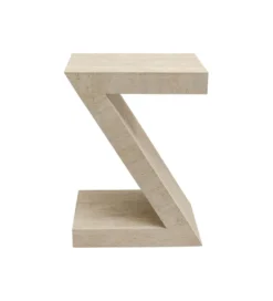 Stolik kawowy LUXY Z TRAVERTINE 60 cm marmur
