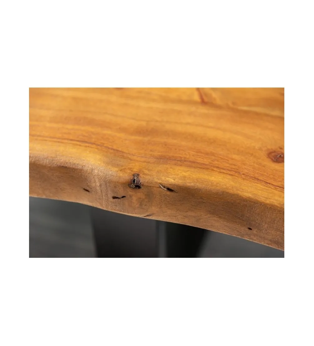 Stolik Kawowy Maamut 110 Cm drewno Akacja honey