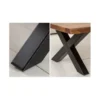 Stolik kawowy Maamut X 110 cm drewno Akacja honey