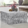 Stolik kawowy MONOBLOC 60 cm w optyce szarego marmuru