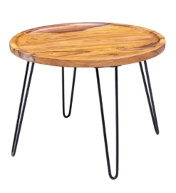Stolik kawowy MULME 60 cm drewno sheesham