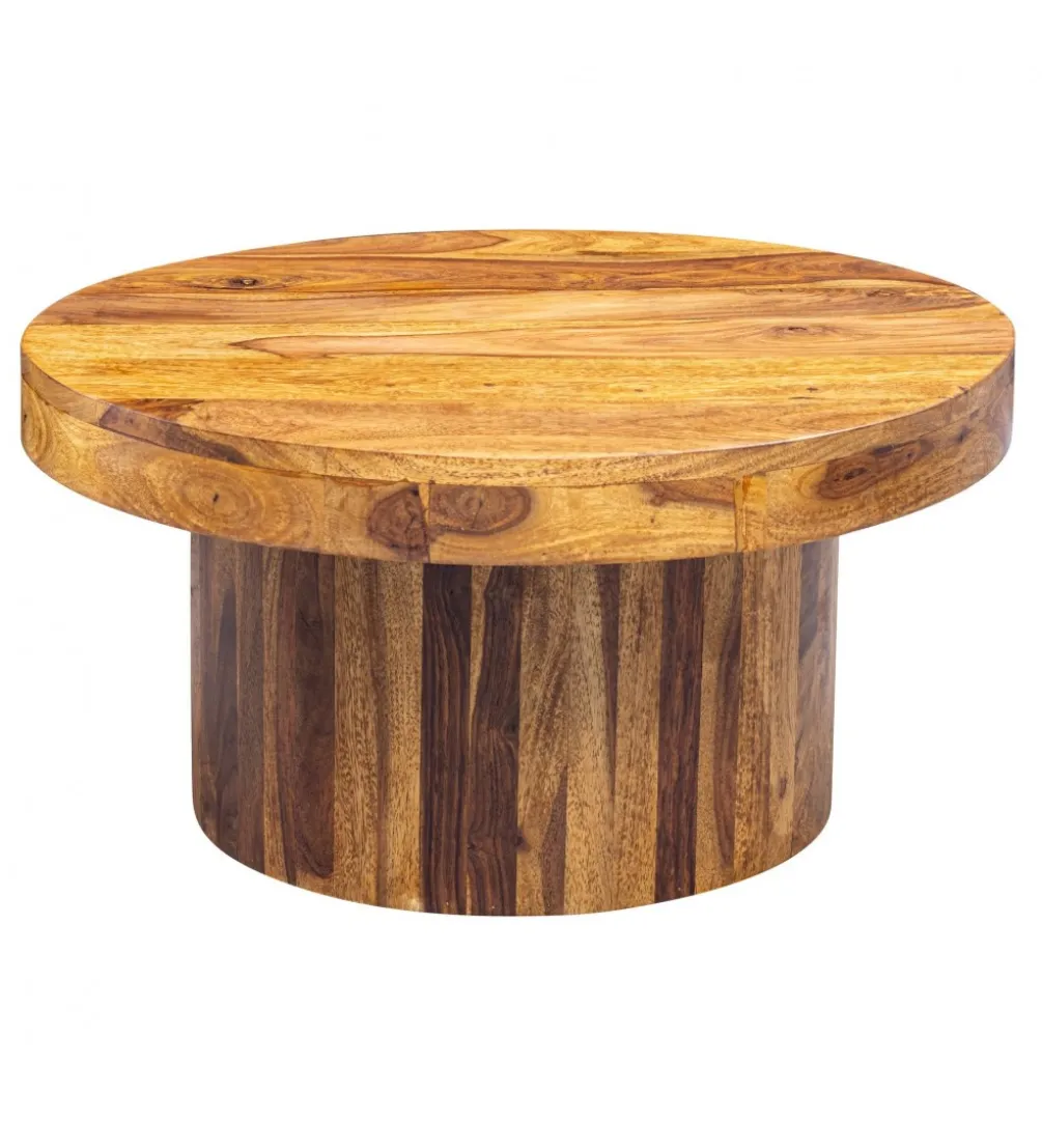 Stolik kawowy NADOR 60 cm drewno sheesham