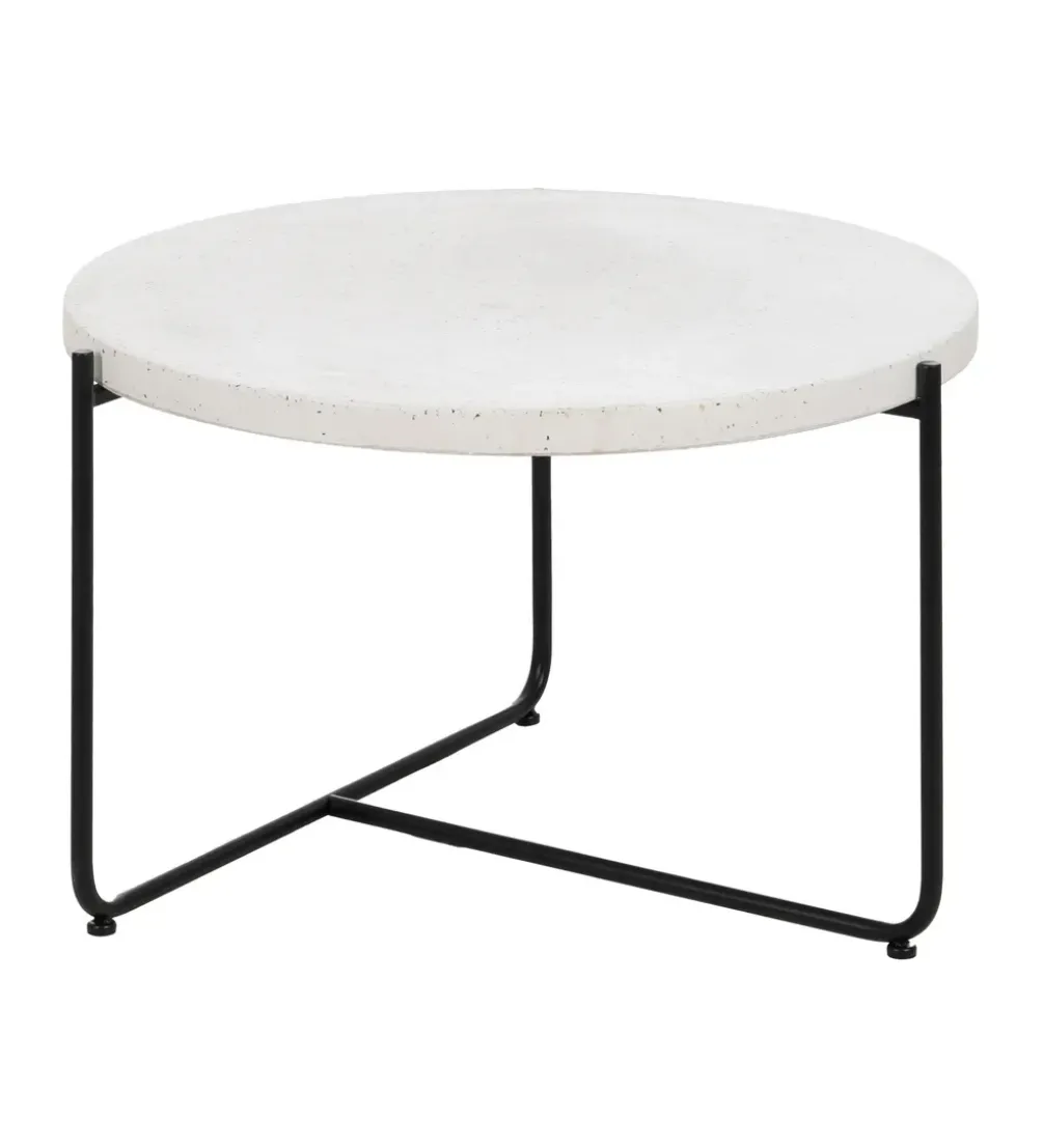 Stolik kawowy NATEK 68 cm beżowy