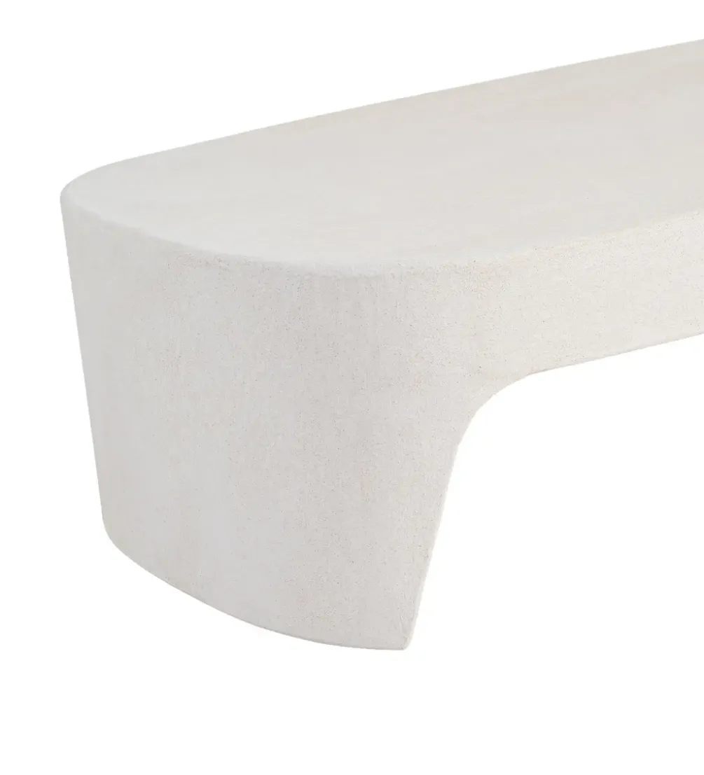 Stolik kawowy NERMAN 120 cm biały