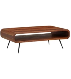 Stolik kawowy NEVERS 90 cm drewno sheesham