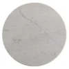 Stolik kawowy NIZAMES 80 cm drewno mango marmur