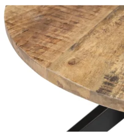 Stolik kawowy OLISA 80 cm drewno mango