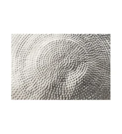 Stolik kawowy Orient 80 cm srebrny