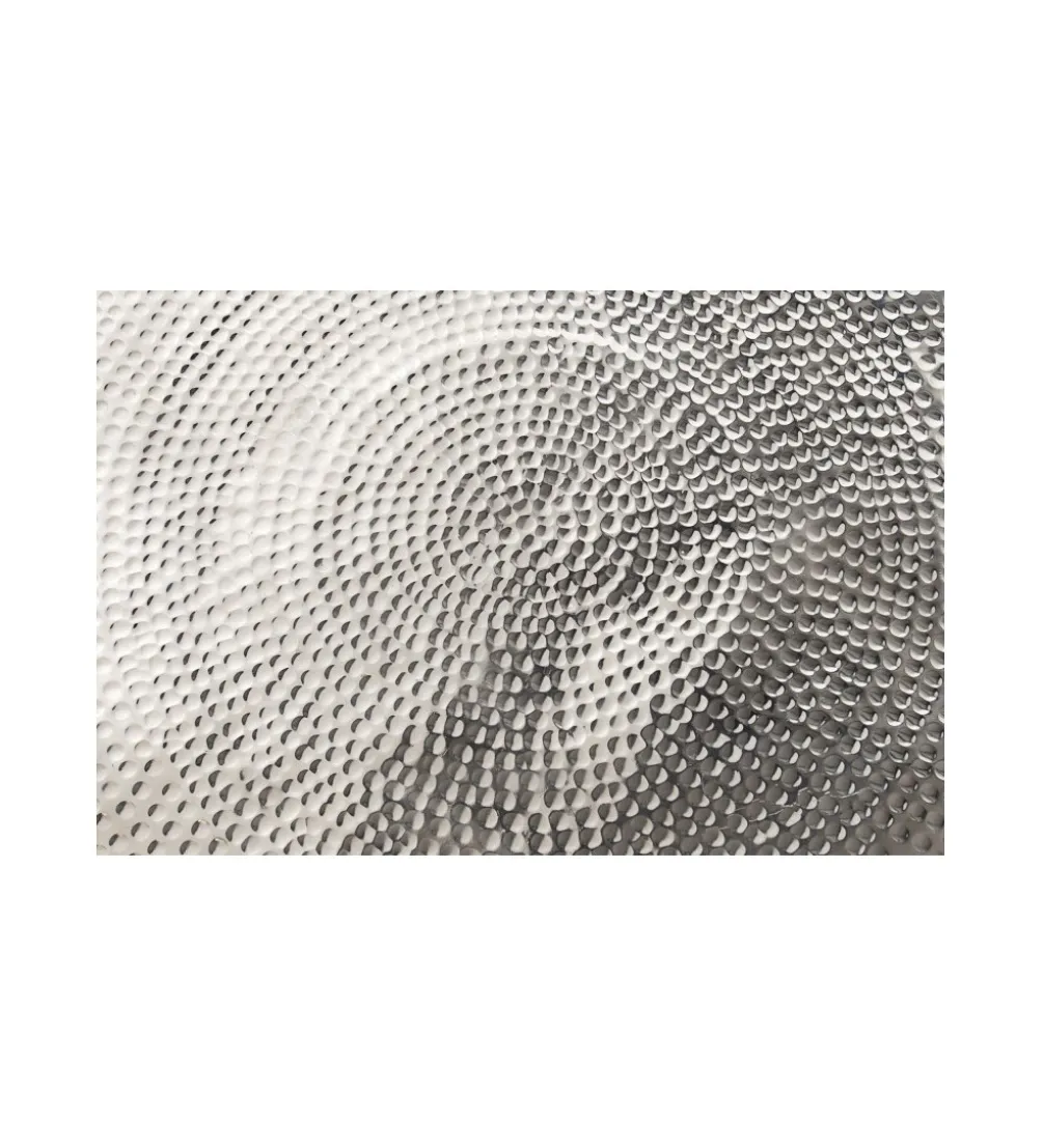Stolik kawowy Orient 80 cm srebrny