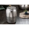 Stolik kawowy Orient 35 cm w kolorze srebrnym