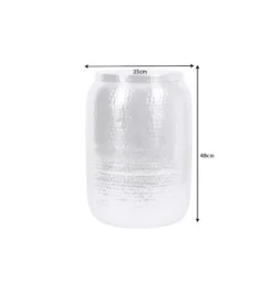 Stolik kawowy Orient 35 cm w kolorze srebrnym