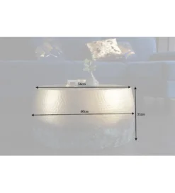 Stolik kawowy Orient III 60 cm złoty