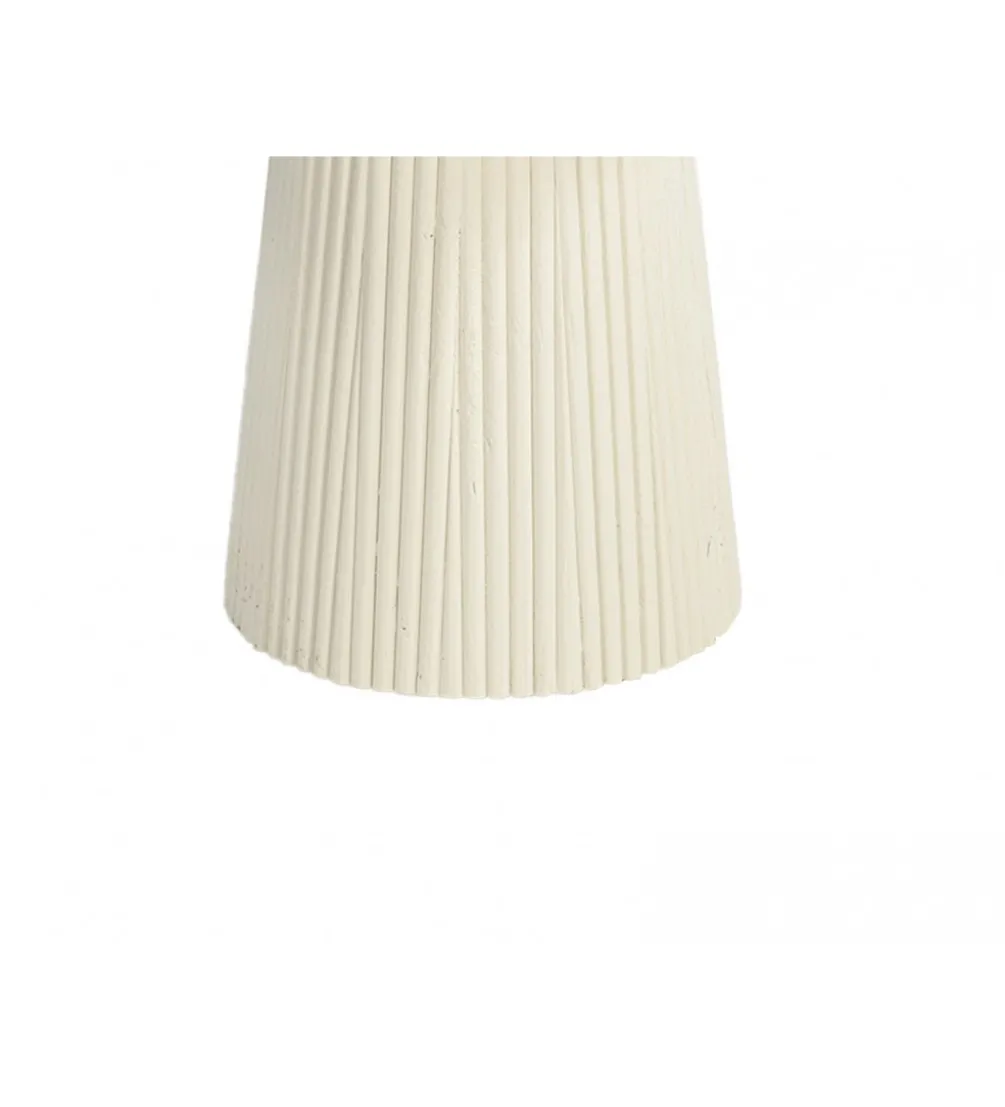Stolik kawowy PATO 50 cm drewno mango biała