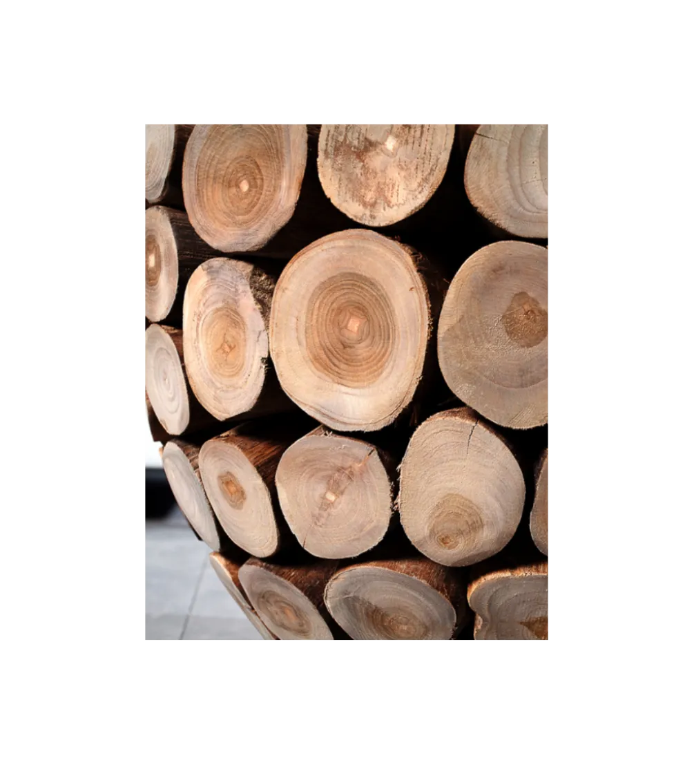 Stolik kawowy Pure Nature 70 cm drewno Teak