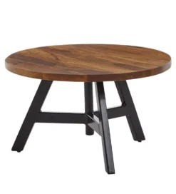 Stolik kawowy RASZI 60 cm drewno sheesham