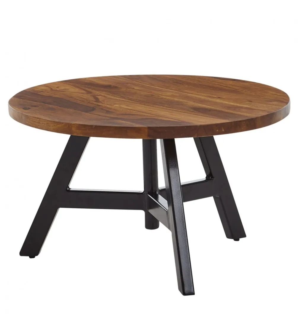 Stolik kawowy RASZI 60 cm drewno sheesham