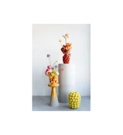 Stolik kawowy RICI 30 cm pomarańczowy