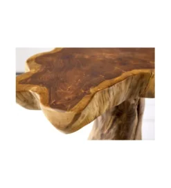 Stolik kawowy Root 40 cm drewno Teak