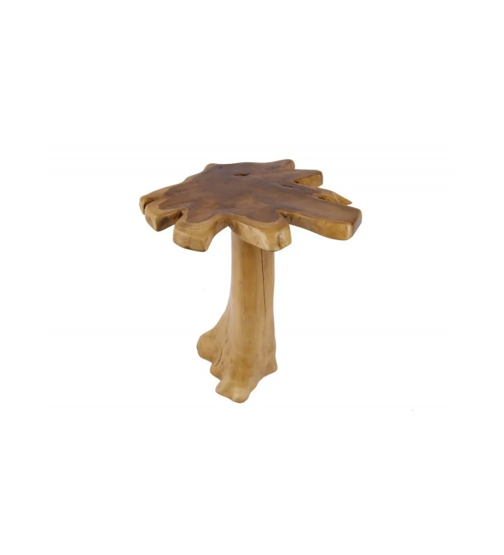 Stolik kawowy Root 60 cm drewno Teak