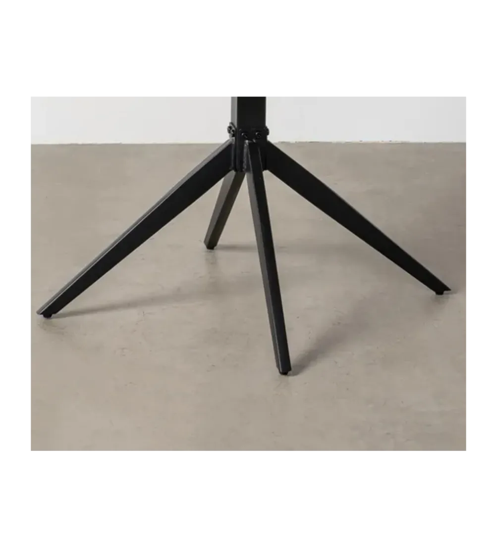 Stolik kawowy SASAN 60 cm efekt białego marmuru