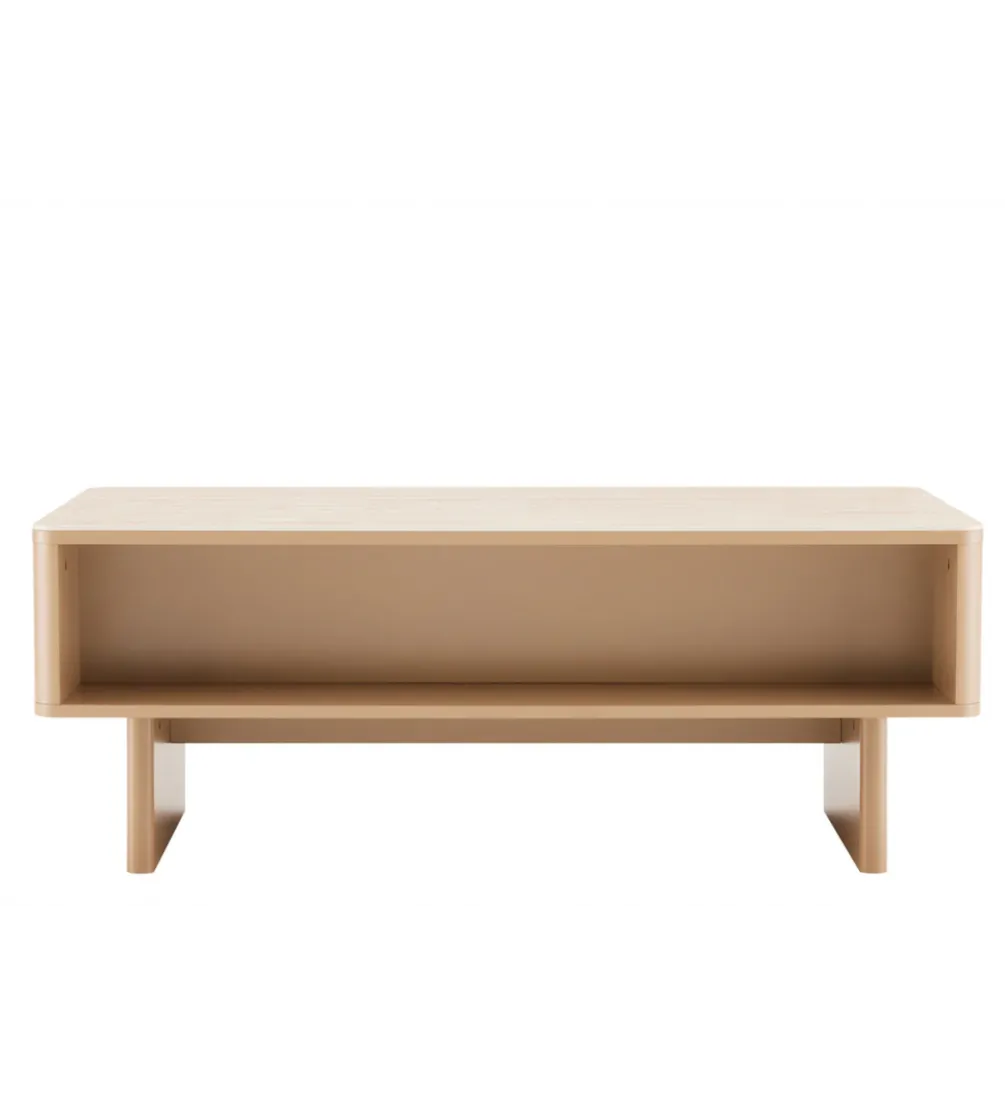 Stolik kawowy SAVOY 120 cm kolor trawertynu
