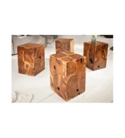 Stolik Kawowy Shark 30 Cm Teak