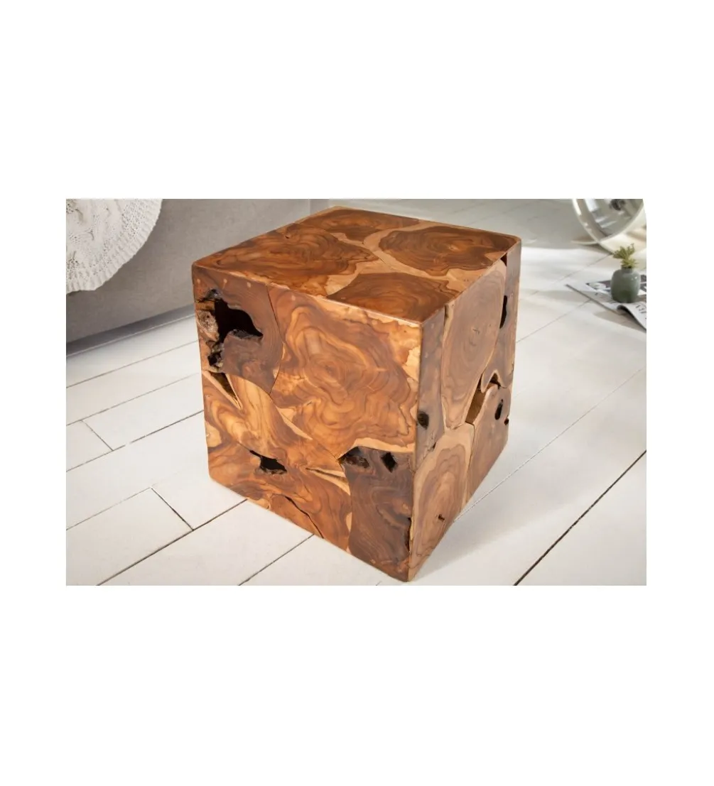 Stolik kawowy Square 40 cm teak