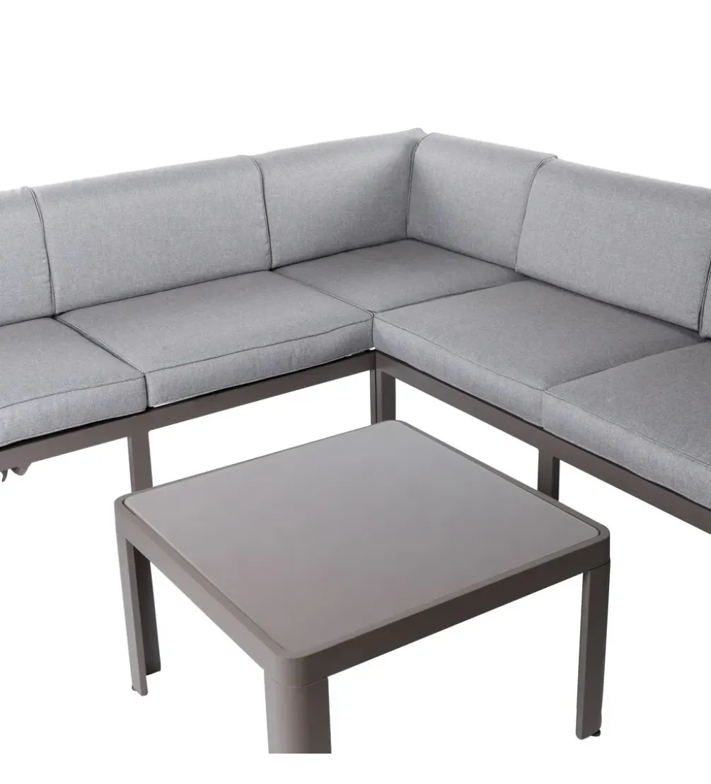 Stolik kawowy STELLA 70 cm szary