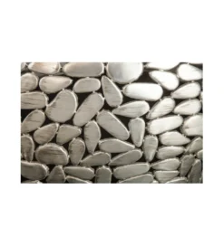 Stolik kawowy STONE MOSAIC set 2 drewno akacja