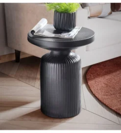 Stolik kawowy SUZAM 40 cm czarny