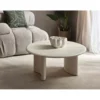 Stolik kawowy TELLUS 80 cm drewno mango