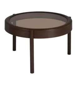 Stolik kawowy TERVO 75 cm ciemny brąz