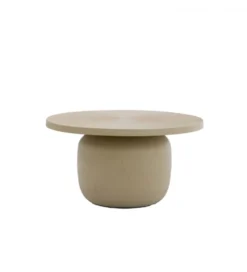 Stolik kawowy TIGRAN 75 cm piaskowy mat