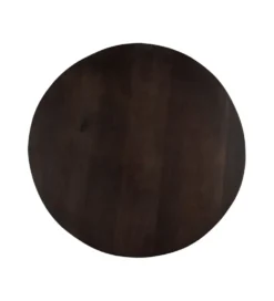 Stolik kawowy TOKAS 75 cm drewno mango Brązowy