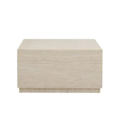 Stolik kawowy TRAVERTINO TRUNK 80 x 60 cm