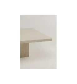Stolik kawowy TRAVERTINO 100 x 100 cm naturalny