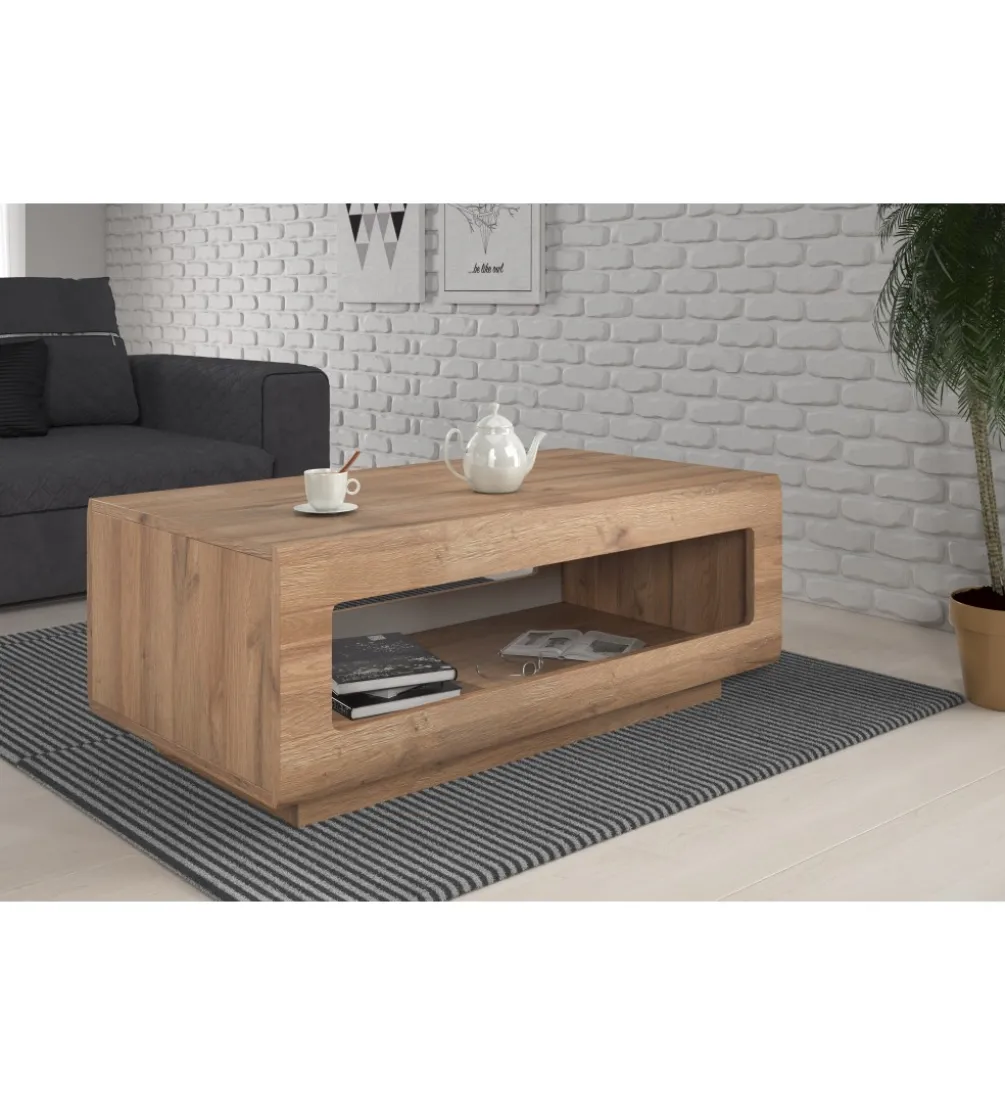 Stolik kawowy TULSA 110 cm w optyce dąb grandson