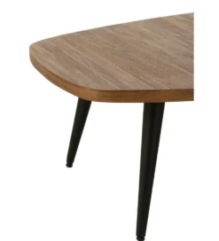 Stolik kawowy UDINE 120 cm drewno teak